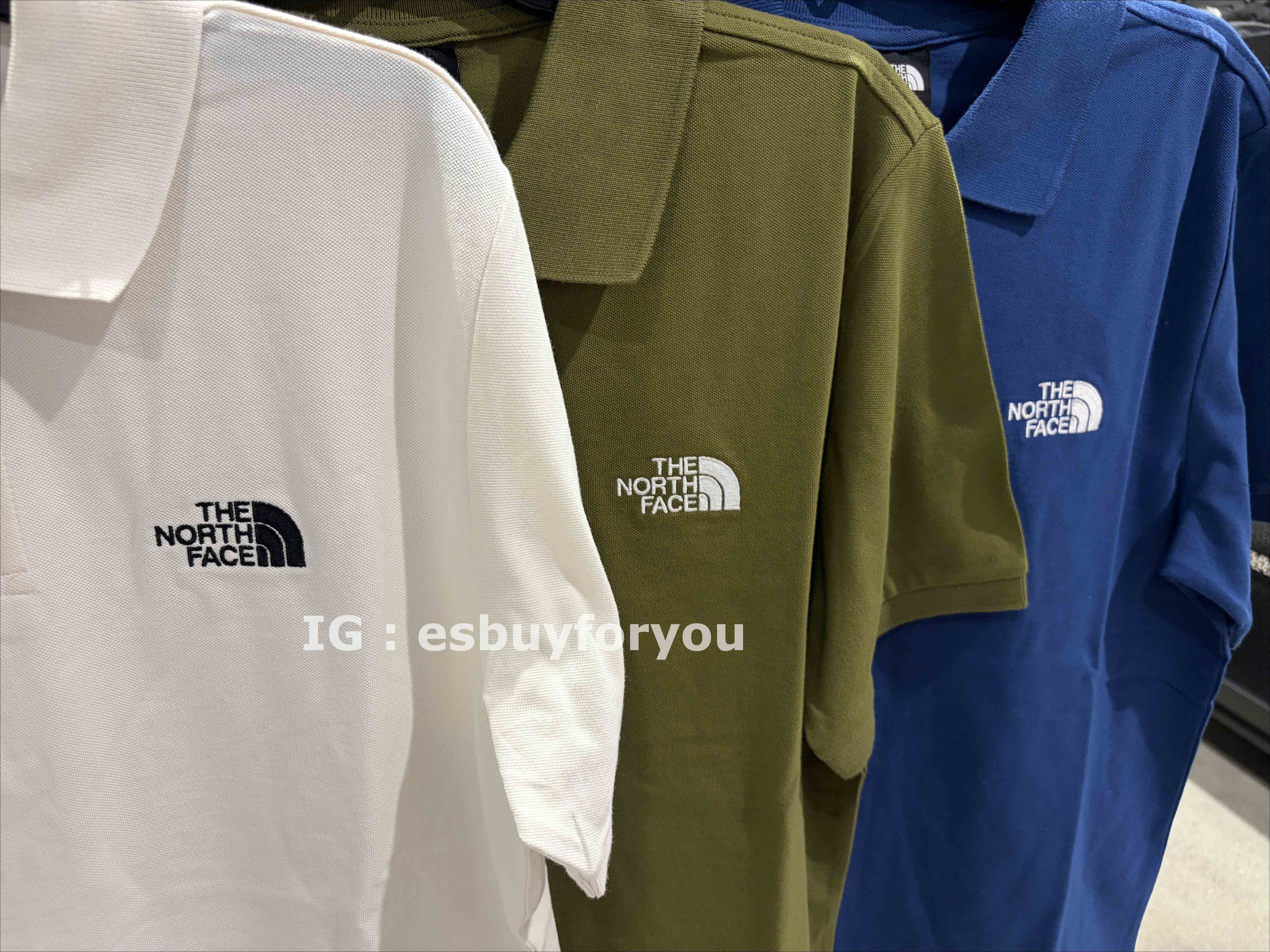 THE NORTH FACE 男大人 刺繡標 網眼材質 Polo衫 (3色)