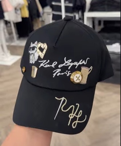 OBS456 Karl Atelier Adjustable Baseball Cap