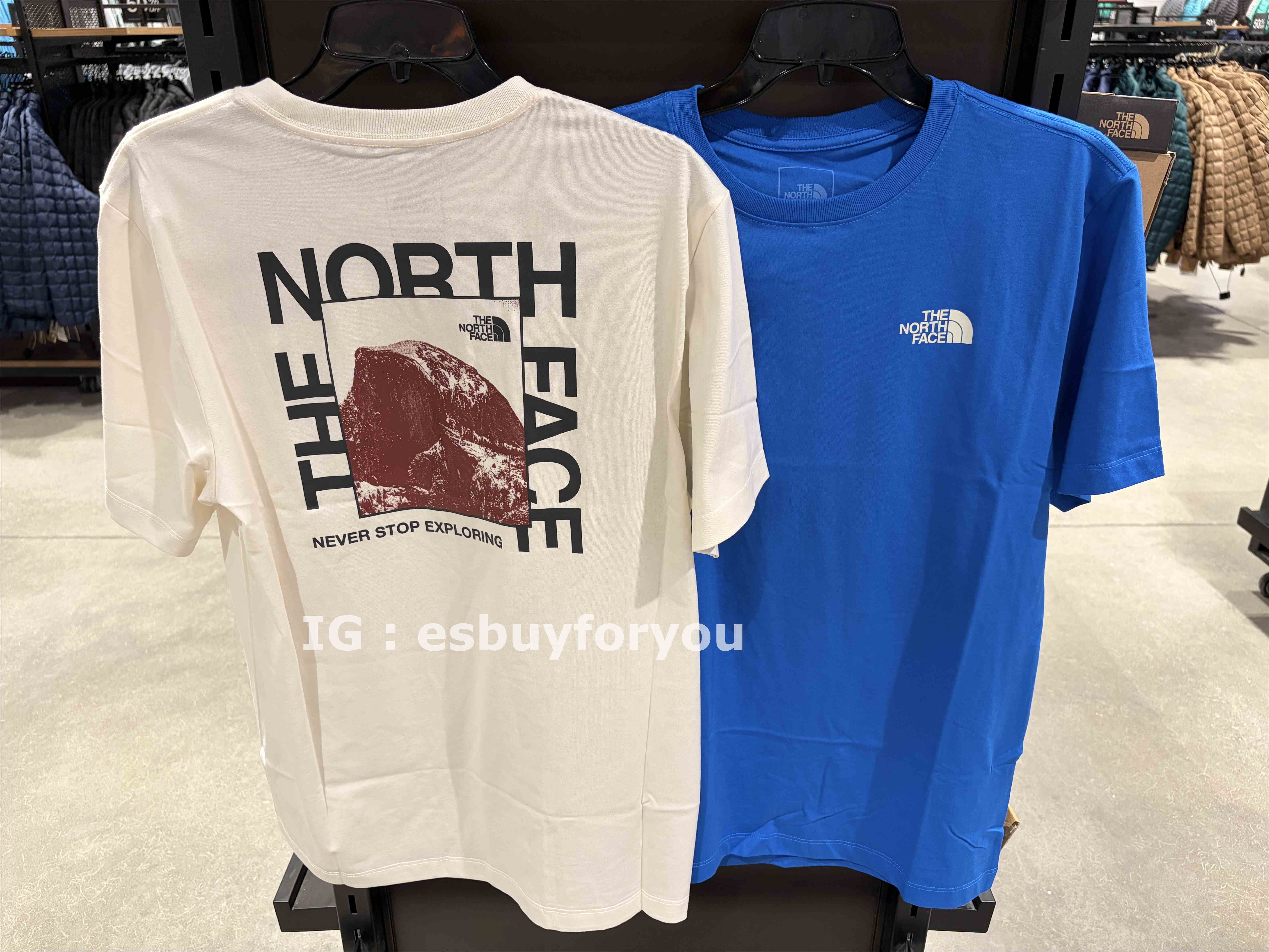 THE NORTH FACE 男大人 造型圖案標語 正反圖案 短TEE (2色)