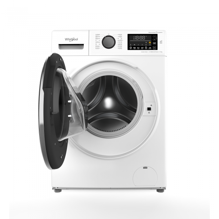 Whirlpool - FWHB48502GW 8.5公斤/1400轉 Supreme Oxycare 纖薄前置式洗衣機