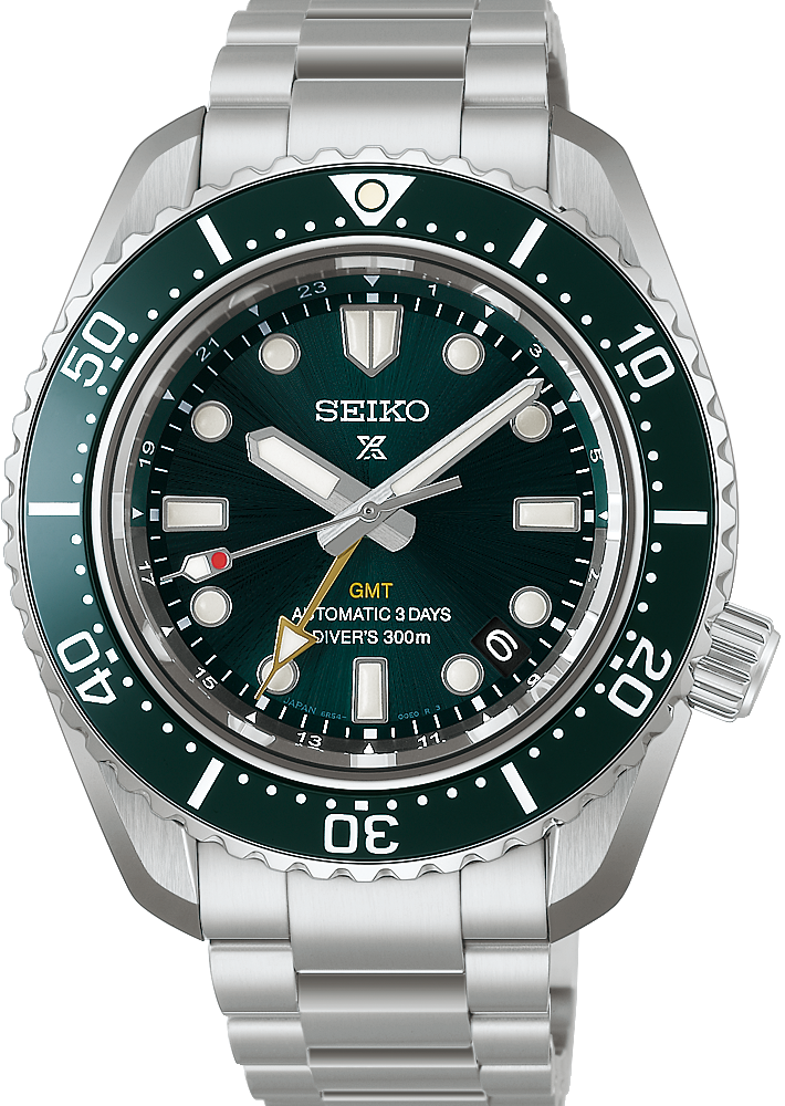 萬年鐘錶 - SEIKO PROSPEX   1968 Heritage Diver's GMT雙時區300米專業潛水錶 HBC001J1 / 6R54-00P0G 錶徑42MM