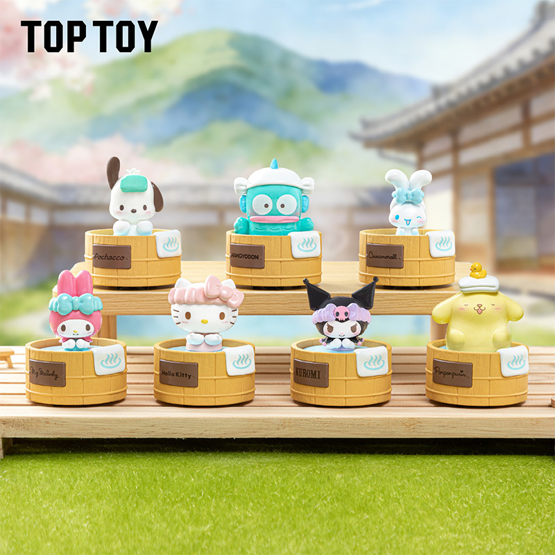 [預訂] TOPTOY Sanrio characters轉轉温泉系列手辦