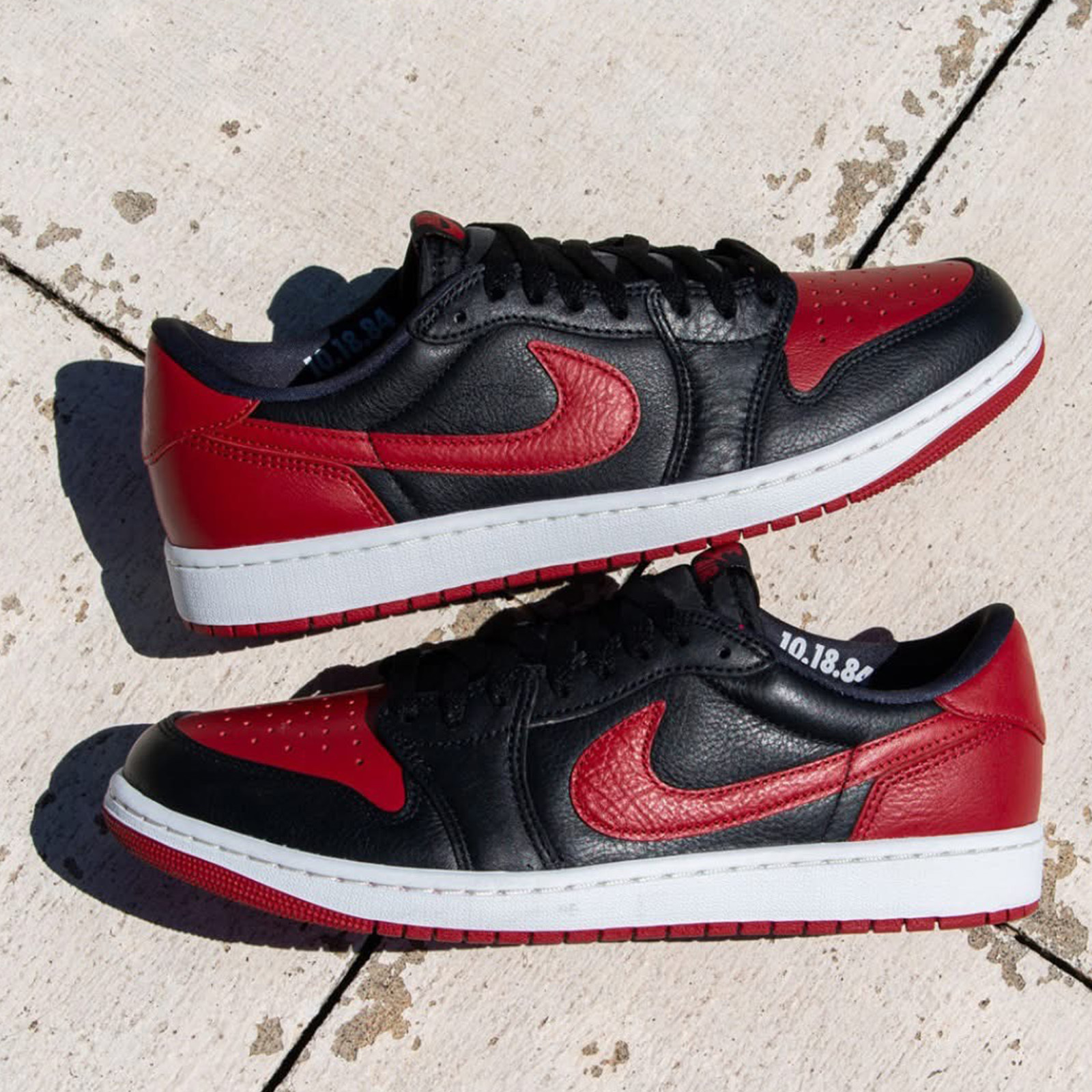 Air Jordan 1 Retro Low OG "Banned" 禁穿 黑紅 X 復古 經典 男鞋 IW6276-001
