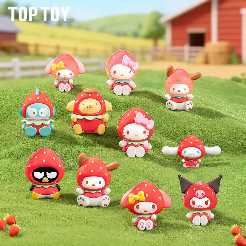 [預訂] TOPTOY Sanrio characters 草莓糖系列MINI掛飾盲盒