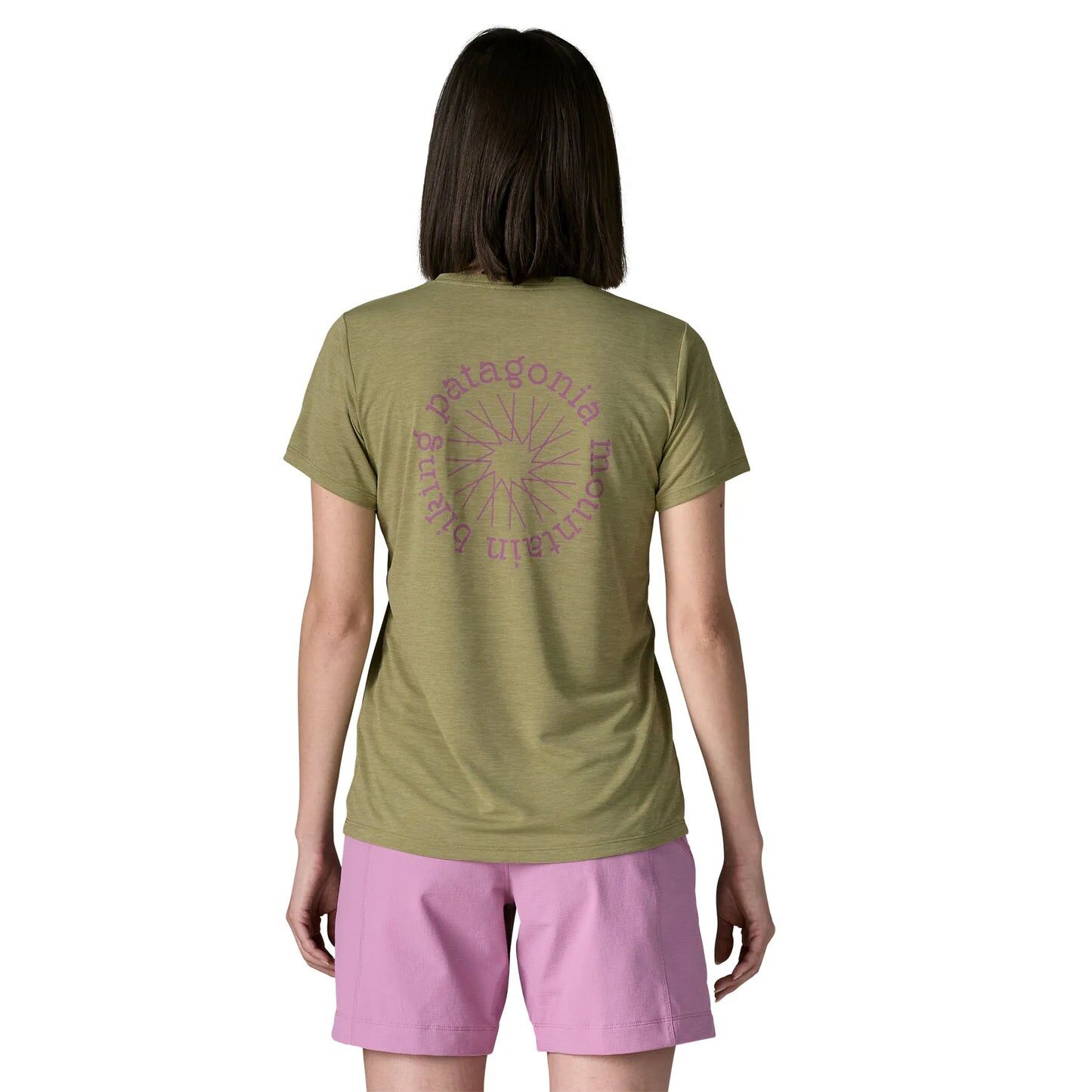 [Patagonia] 女款 Cap Cool Daily Shirt - Spoke Stencil 防曬快乾短袖 SS26 (PT45492)