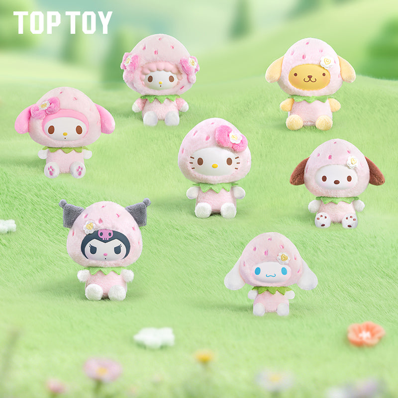 [預訂] TOPTOY Sanrio characters 甜甜草莓系列毛絨掛飾盲盒