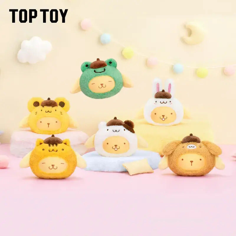 [預訂] TOPTOY Pompompurin 好朋友系列毛絨掛飾盲盒