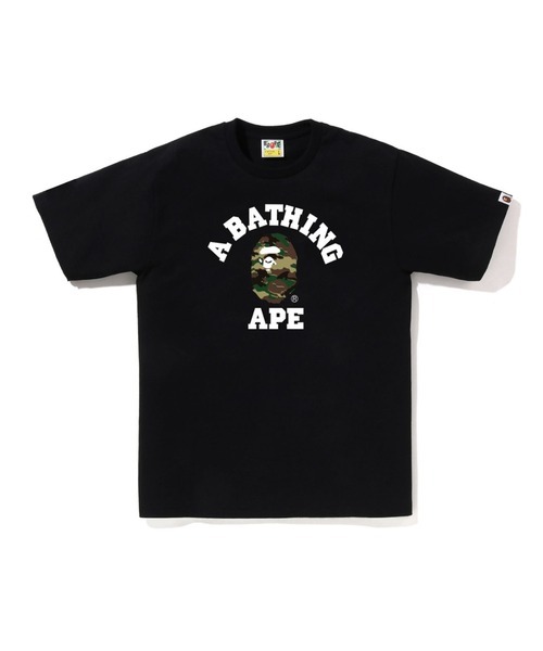 （預購）A BATHING APE GLITCH WOODLAND CAMO COLLEGE TEE