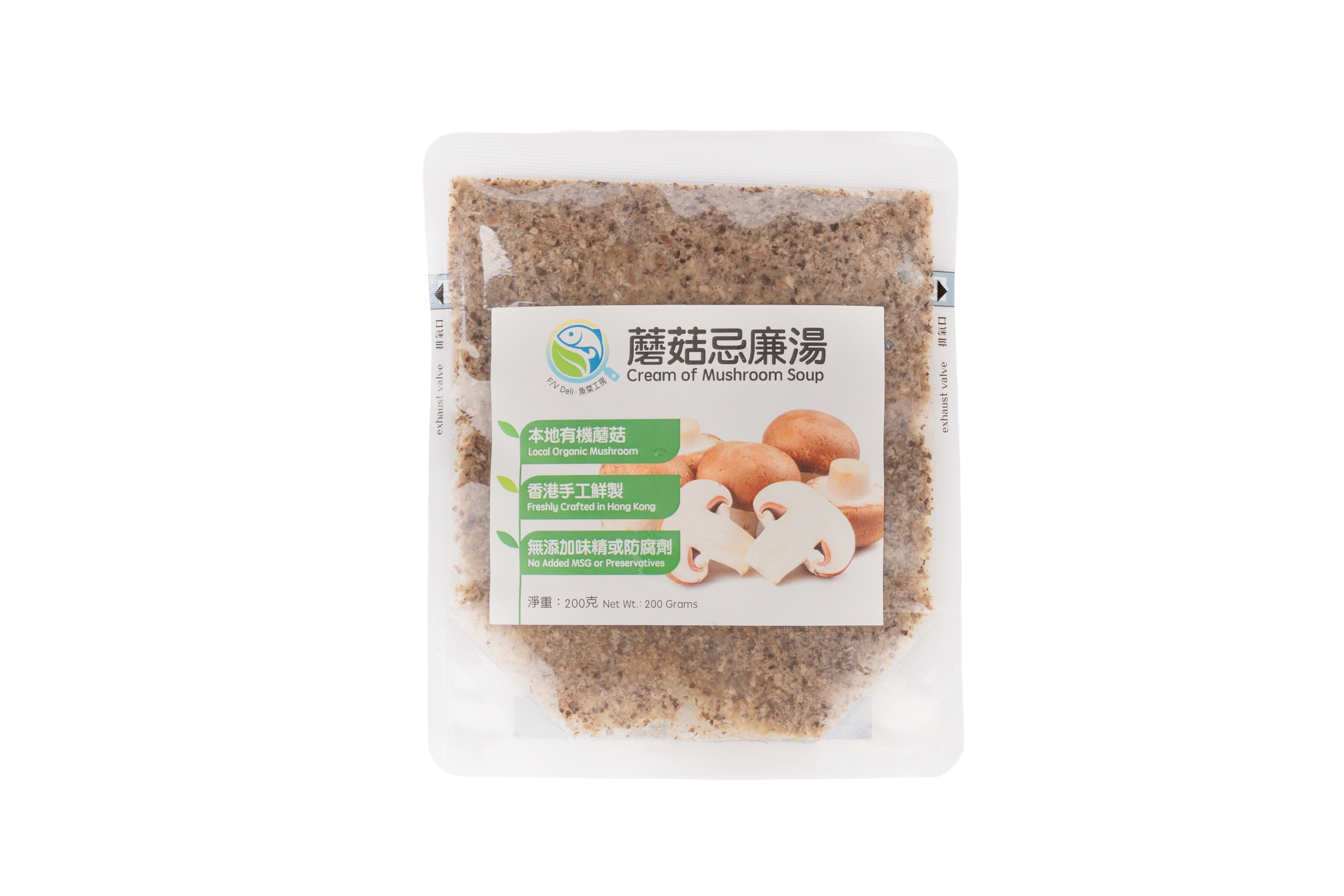 《魚菜工房》急凍蘑菇忌廉湯