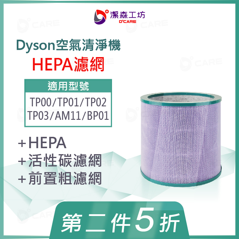 電商限定(副廠) Dyson 空氣清淨機 濾網 TP00 / TP01 / TP02 / TP03 / AM11 / BP01