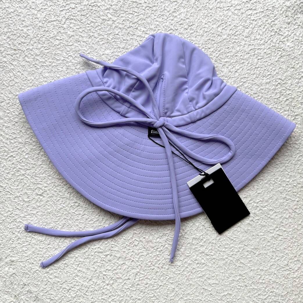 FINI.THELABEL 蝴蝶結防曬遮陽帽 floppy hat - lilac