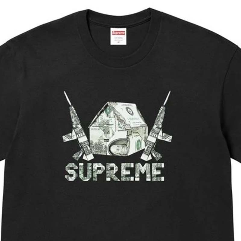 Supreme Origami Tee 摺紙鈔票 短袖 黑色 SS26T24-BK [台灣現貨]
