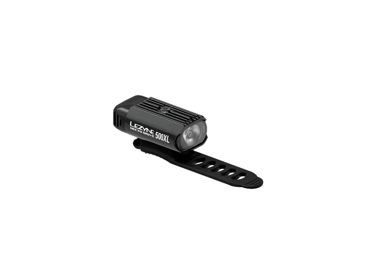 Lezyne HECTO DRIVE 500XL - BLK/HI GLOSS - 前燈 / 黑