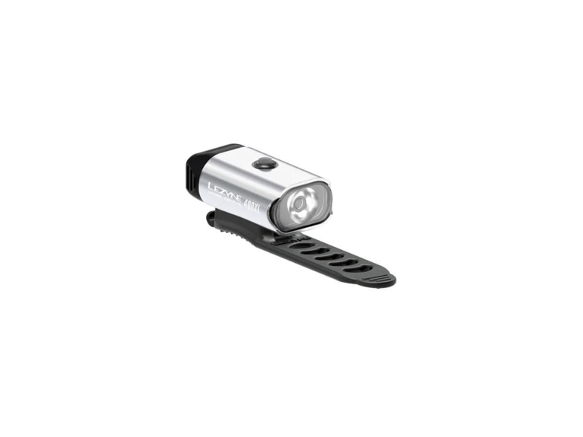 Lezyne MINI DRIVE 400 - POLISH/HI GLOSS - 前燈 / 銀