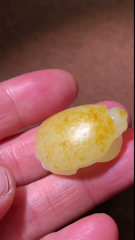 和田玉籽料龜,天然和田玉軟玉