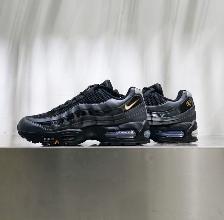男鞋 NIKE AIR MAX 95 BIG BUBBLE SE 黑銀 全氣墊 緩震 慢跑 運動鞋【IB6830-001】
