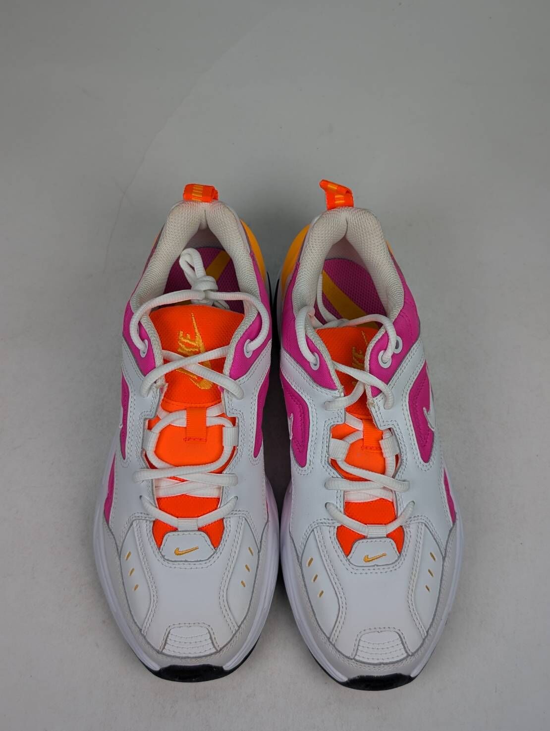 微瑕疵-左右腳鞋面泛黃 AO3108-104 W8.5 NIKEWMNS M2K TEKNO白橘粉復古老爹鞋