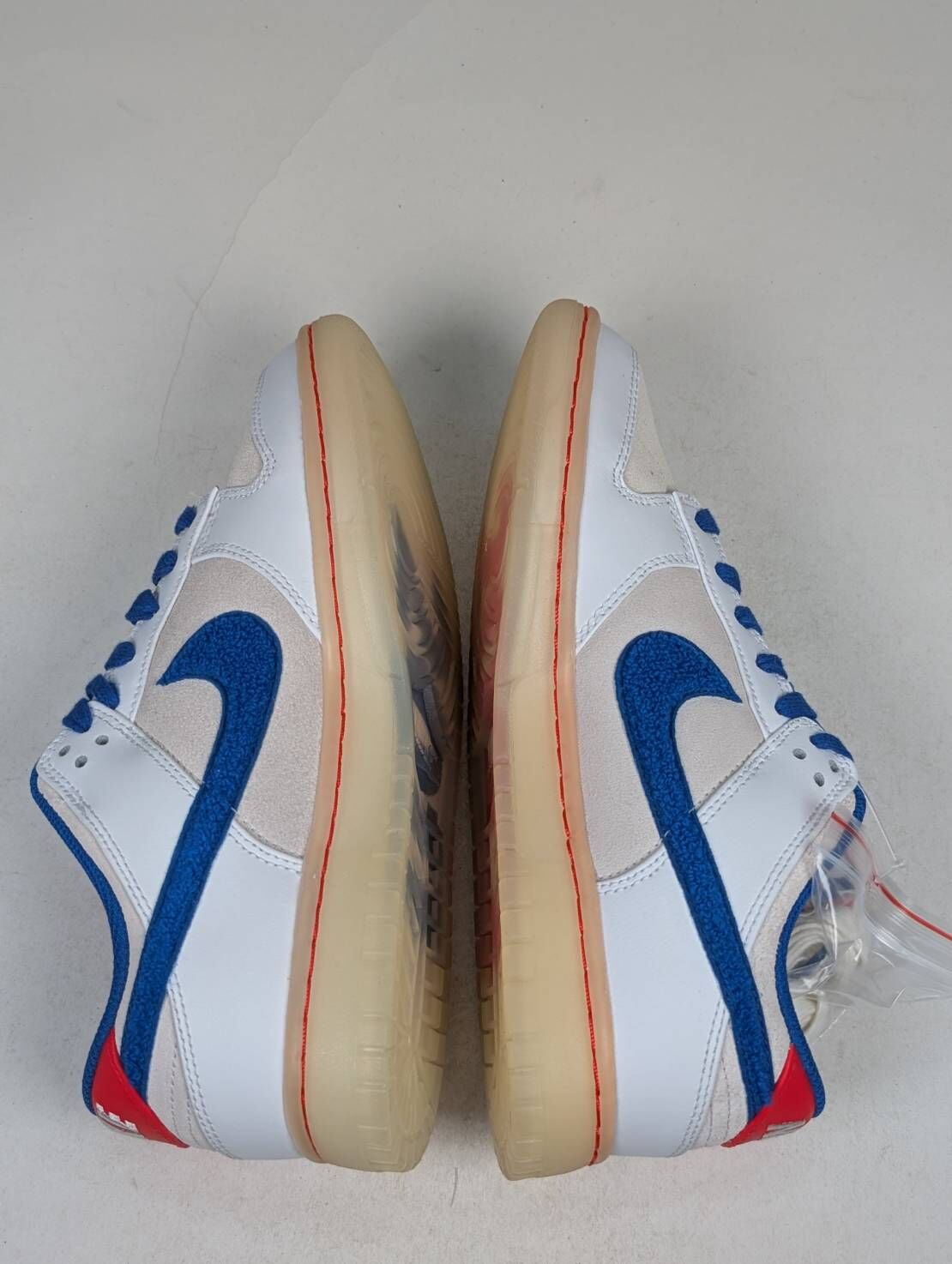 微瑕疵-左右腳中底鞋底泛黃 FD4203-161 M7 Nike Dunk Low “Year Of The Rabbit”兔年 白藍紅 男