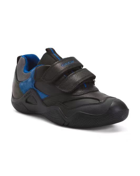 【預購】GEOX H050537 兒童真皮運動鞋 (Jr Wader 系列 - 幼童、小童、大童)