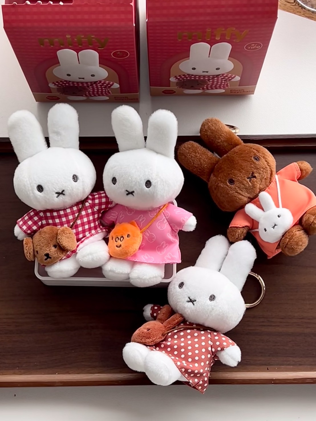 正版授權 VIPO X MIFFY 聯名 出遊系列 毛絨 盲盒