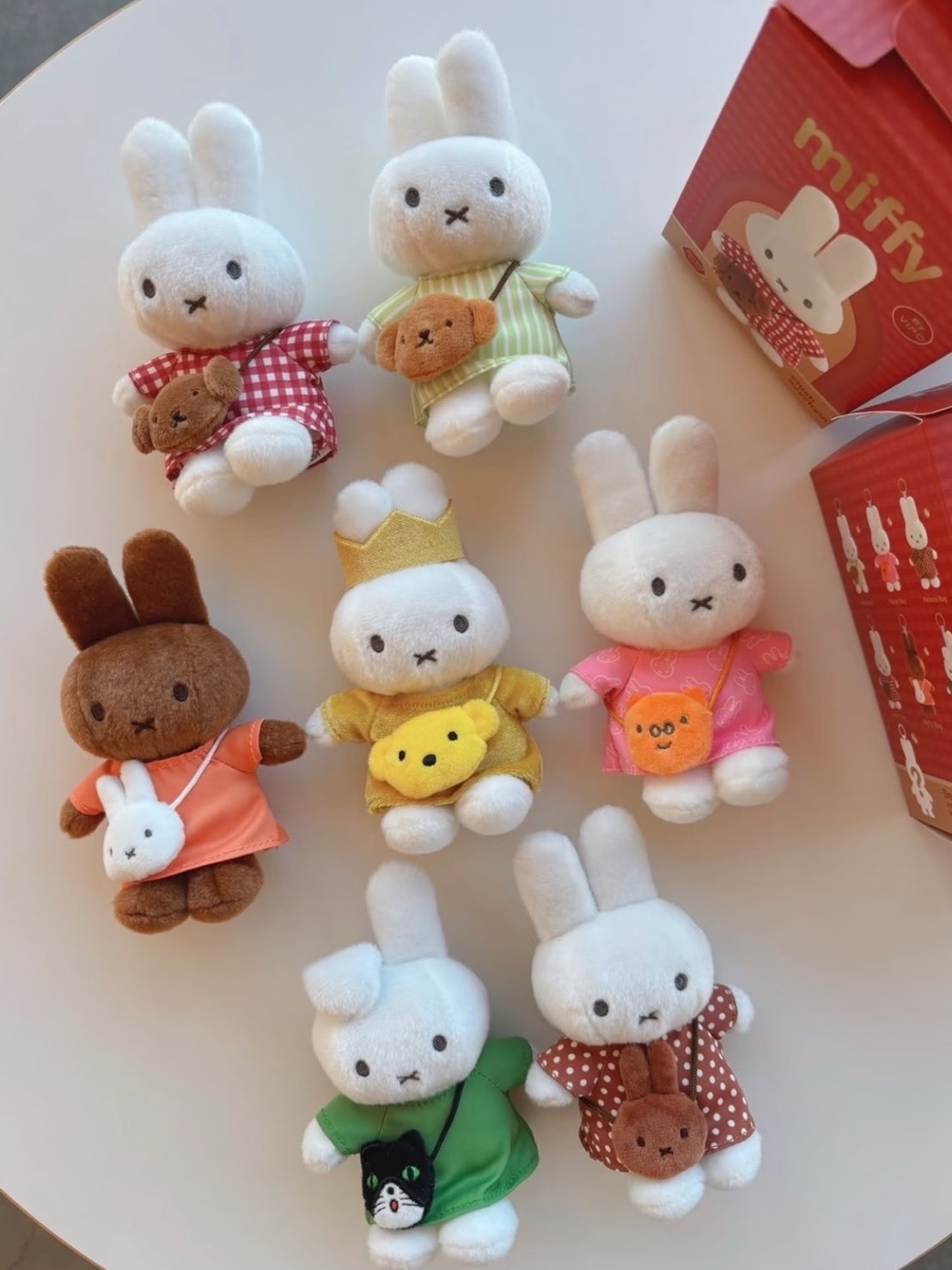 正版授權 VIPO X MIFFY 聯名 出遊系列 毛絨 盲盒