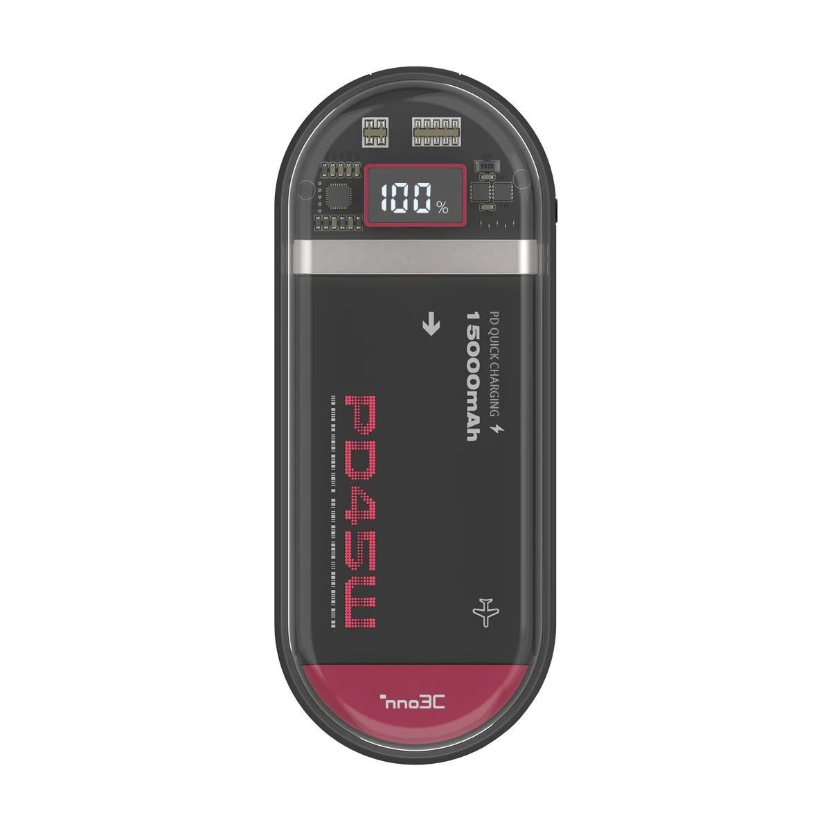 i-PB15 45W快速充電移動電源內置Lightning + Type-C線 15000mAh