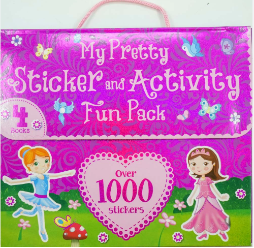 CS My Pretty Sticker Fun Pack (4 books and over 800 stickers)