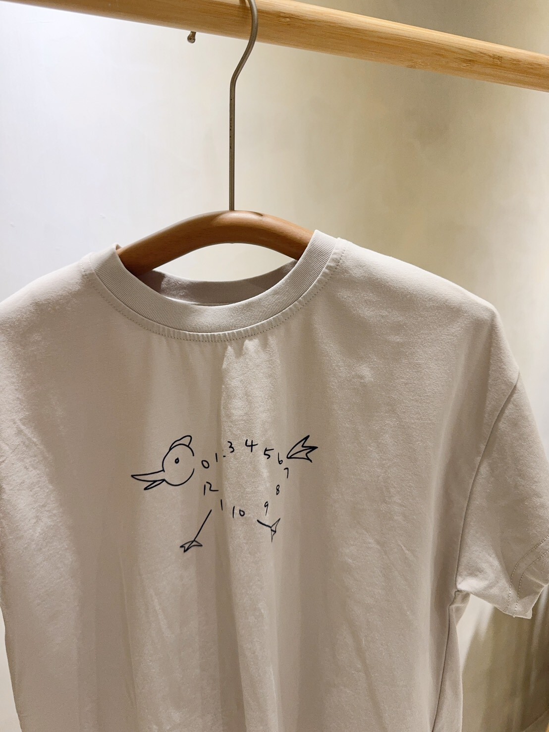 A50小鳥數字上衣