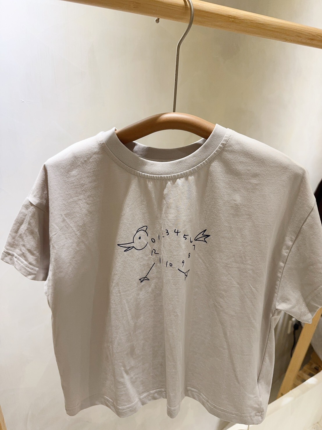 A50小鳥數字上衣