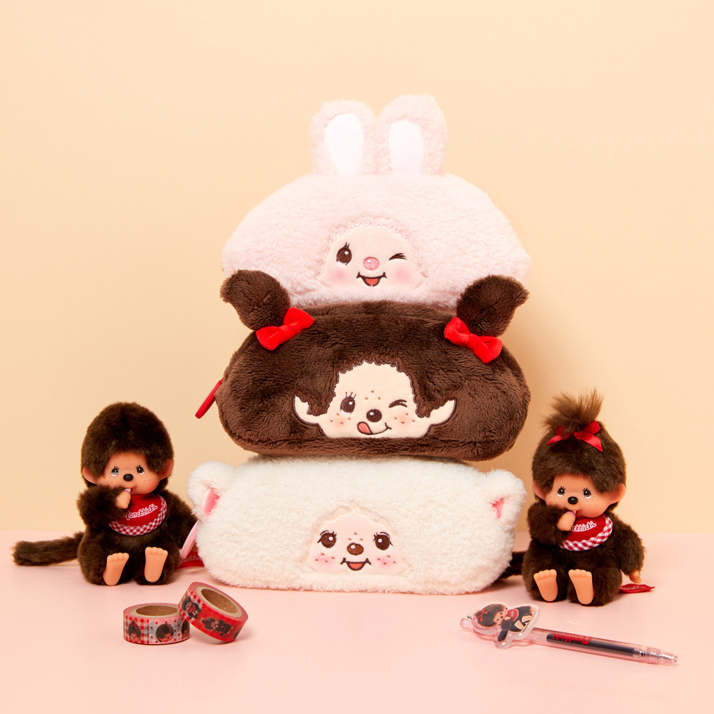 🇰🇷 MONCHHICHI 夢奇奇 蒙奇奇 鉛筆袋 收納袋 化妝包 / 預購