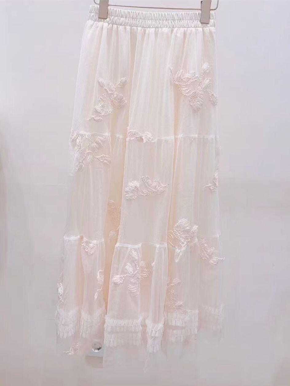 AW58   校長福利價 LACE 長裙  腰23-40 HIP54 長34.5 $599 (一口價)