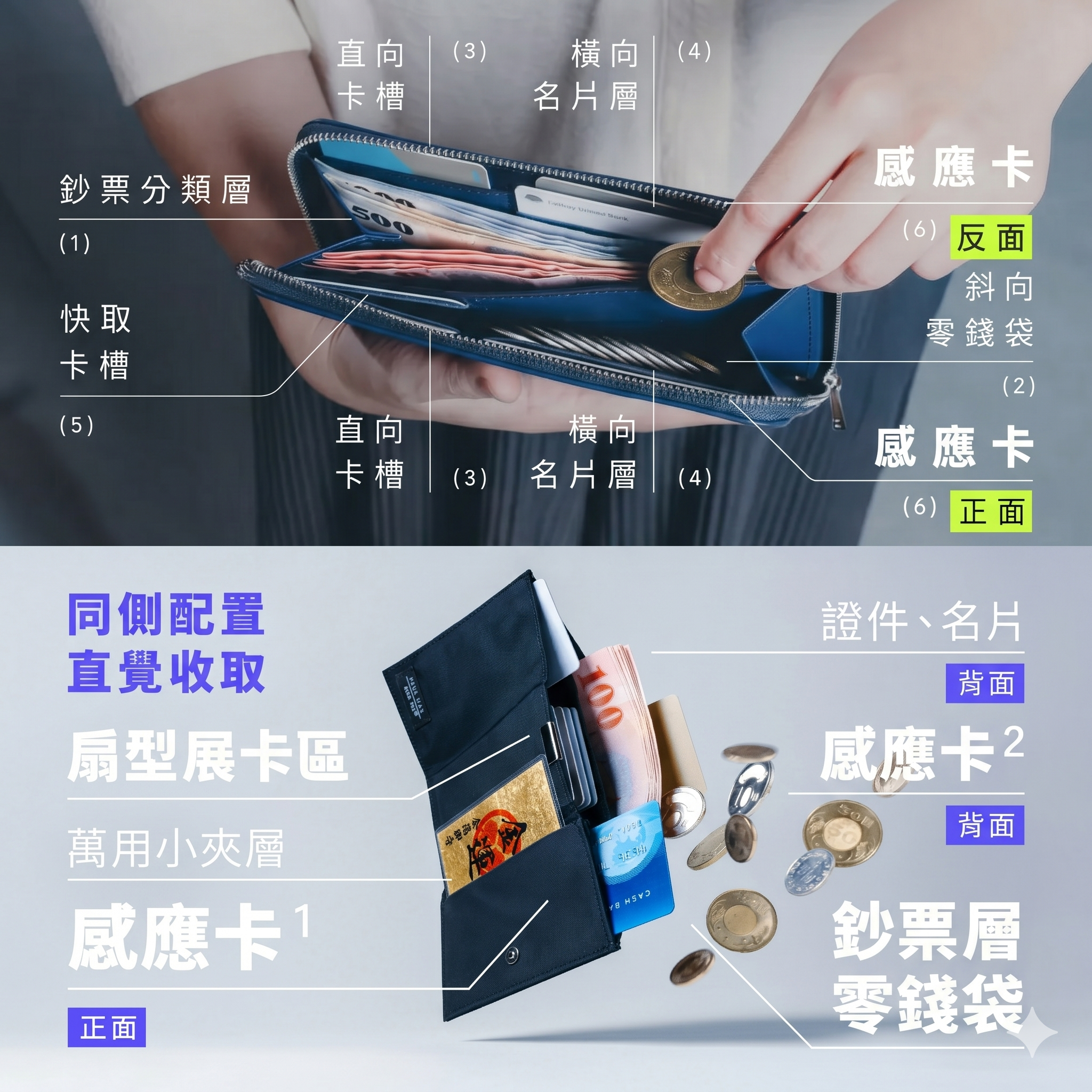 皮夾推薦－長夾短夾差異比較