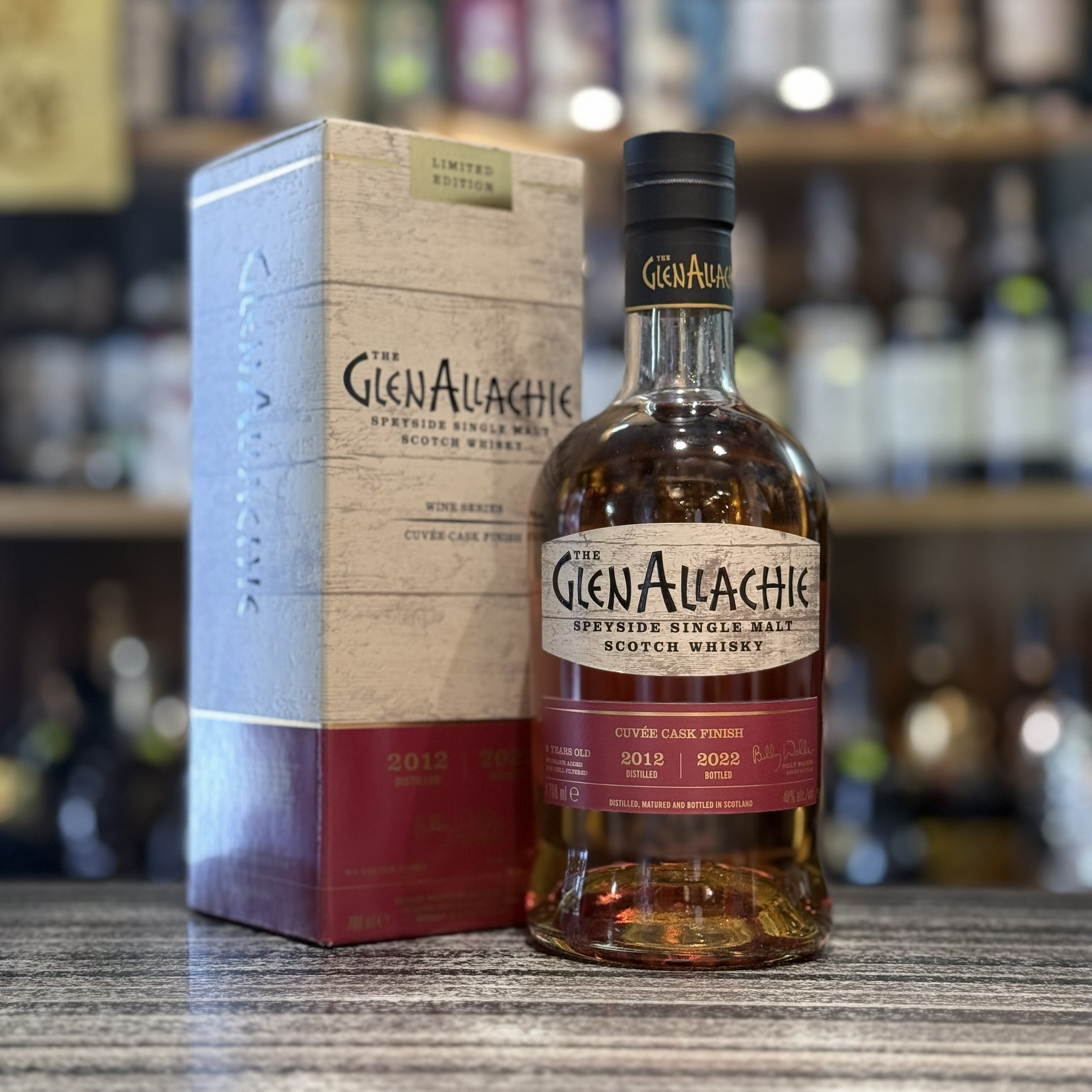 GlenAllachie 2012 Vintage Cuvée Wine Cask Finish - 70cl