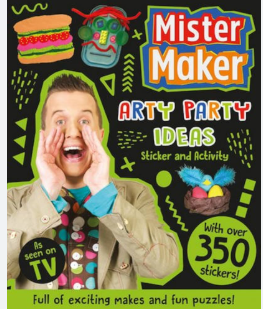 mister maker arty party book