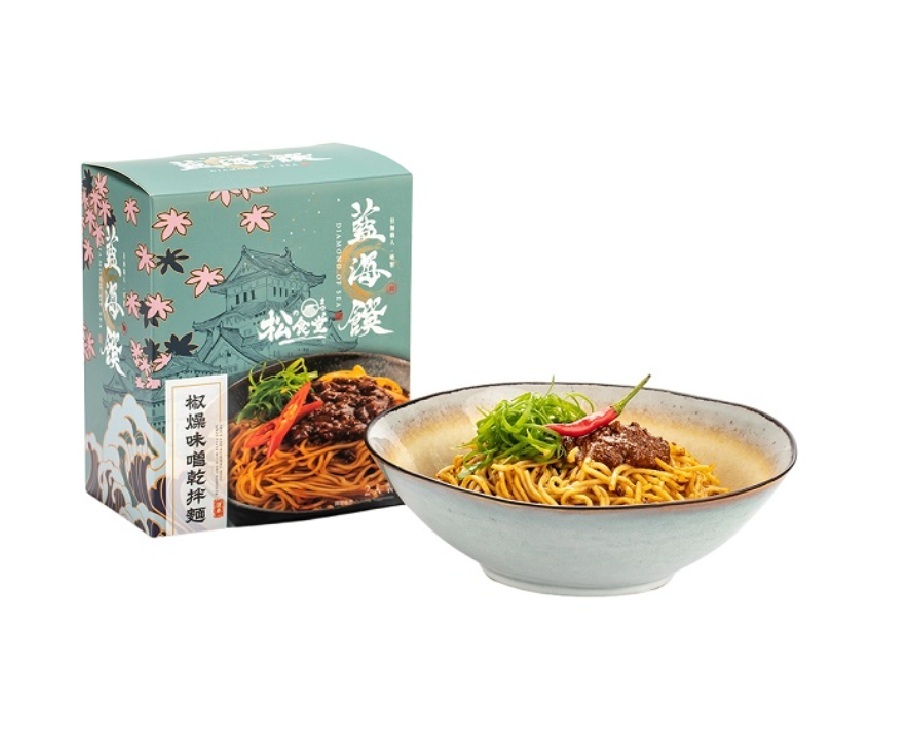 藍海饌   椒燥味噌乾拌麵  2包/盒