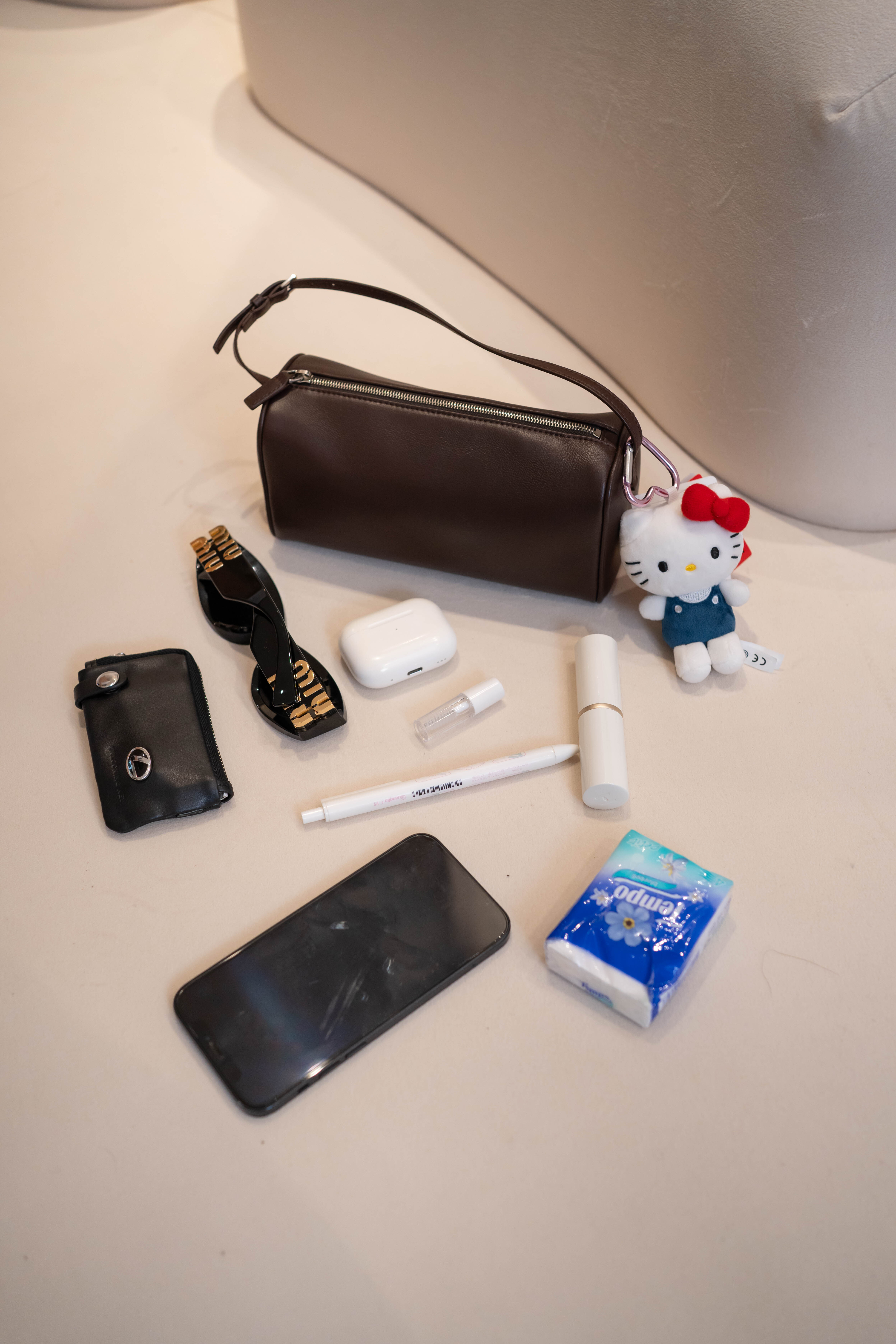 The Row 90s Bag 小羊皮朱古力色