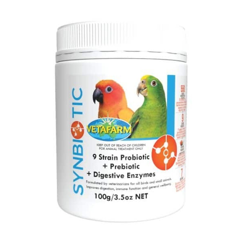Vetafarm 日常益生菌9+2消化酶 - 100g