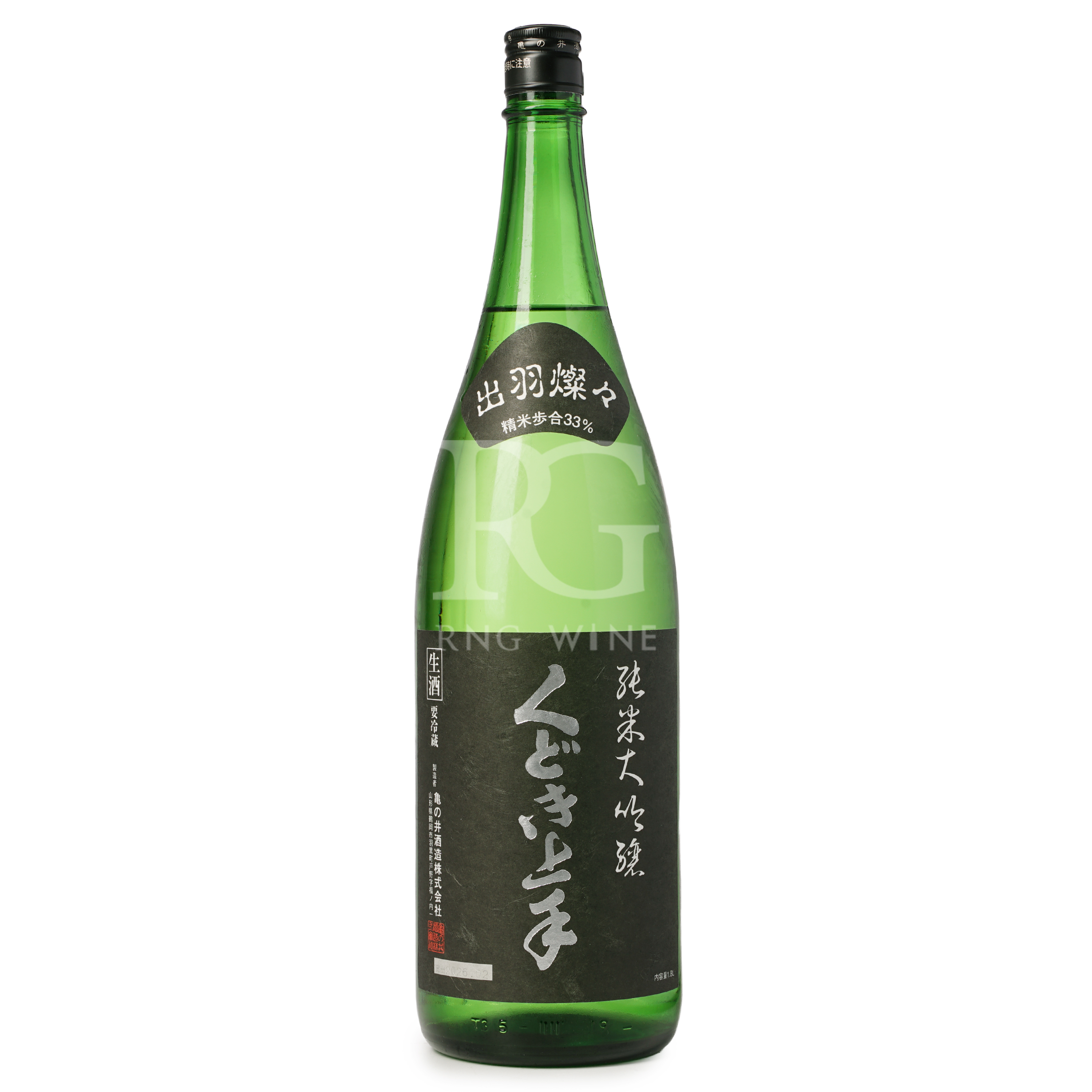 くどき上手 純米大吟醸 出羽燦々 33 (1800ml)