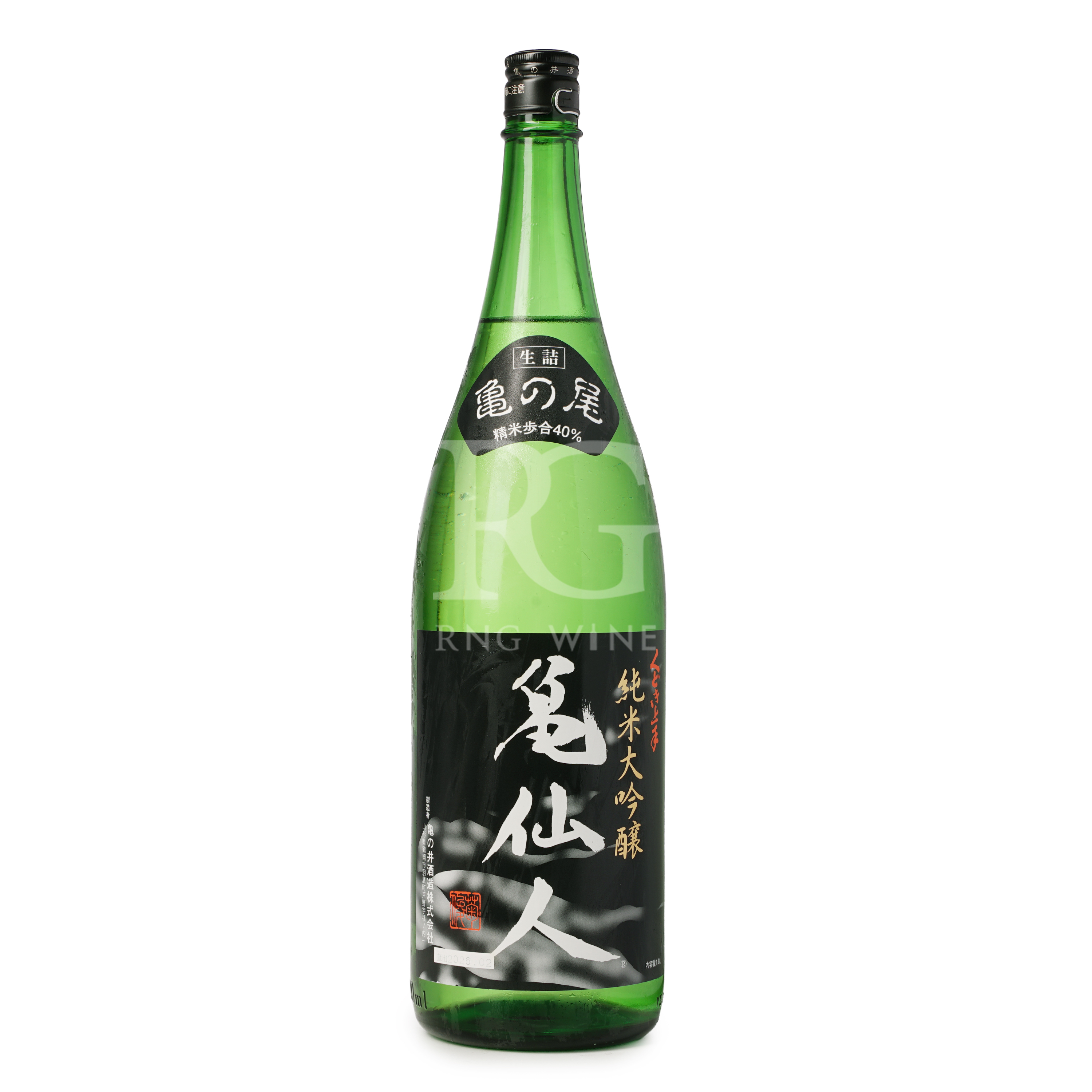 くどき上手 龜仙人 純米大吟釀 生詰 (1800ml)