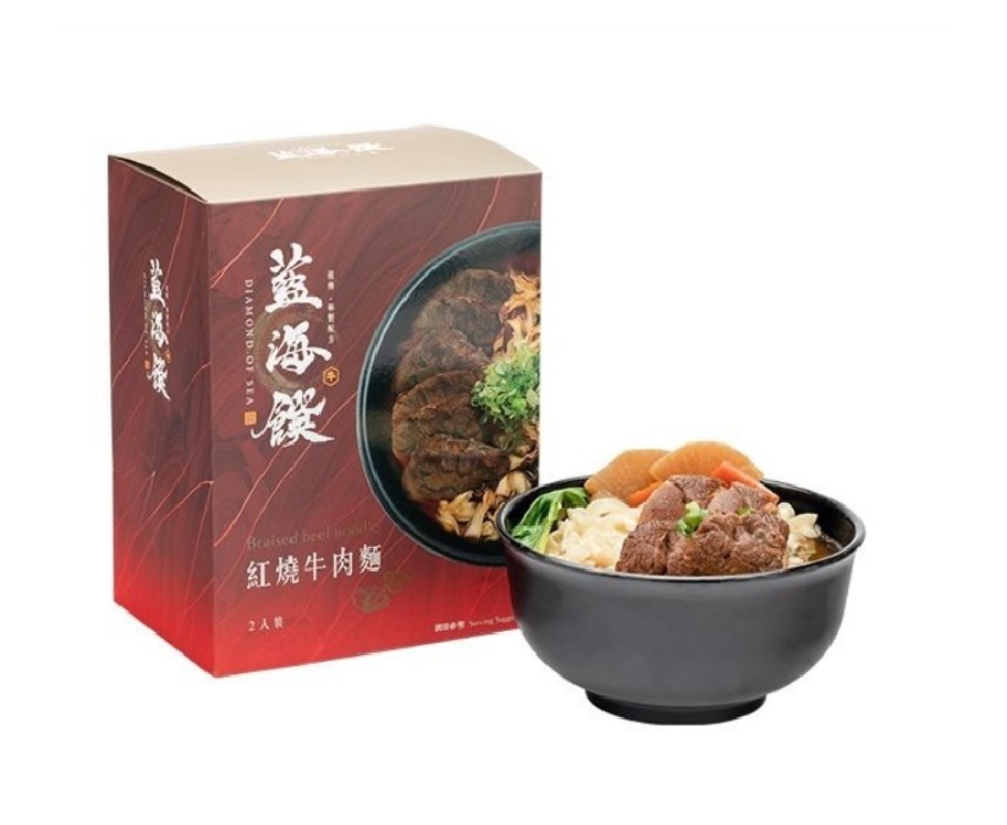 藍海饌   紅燒牛肉麵 2包/盒