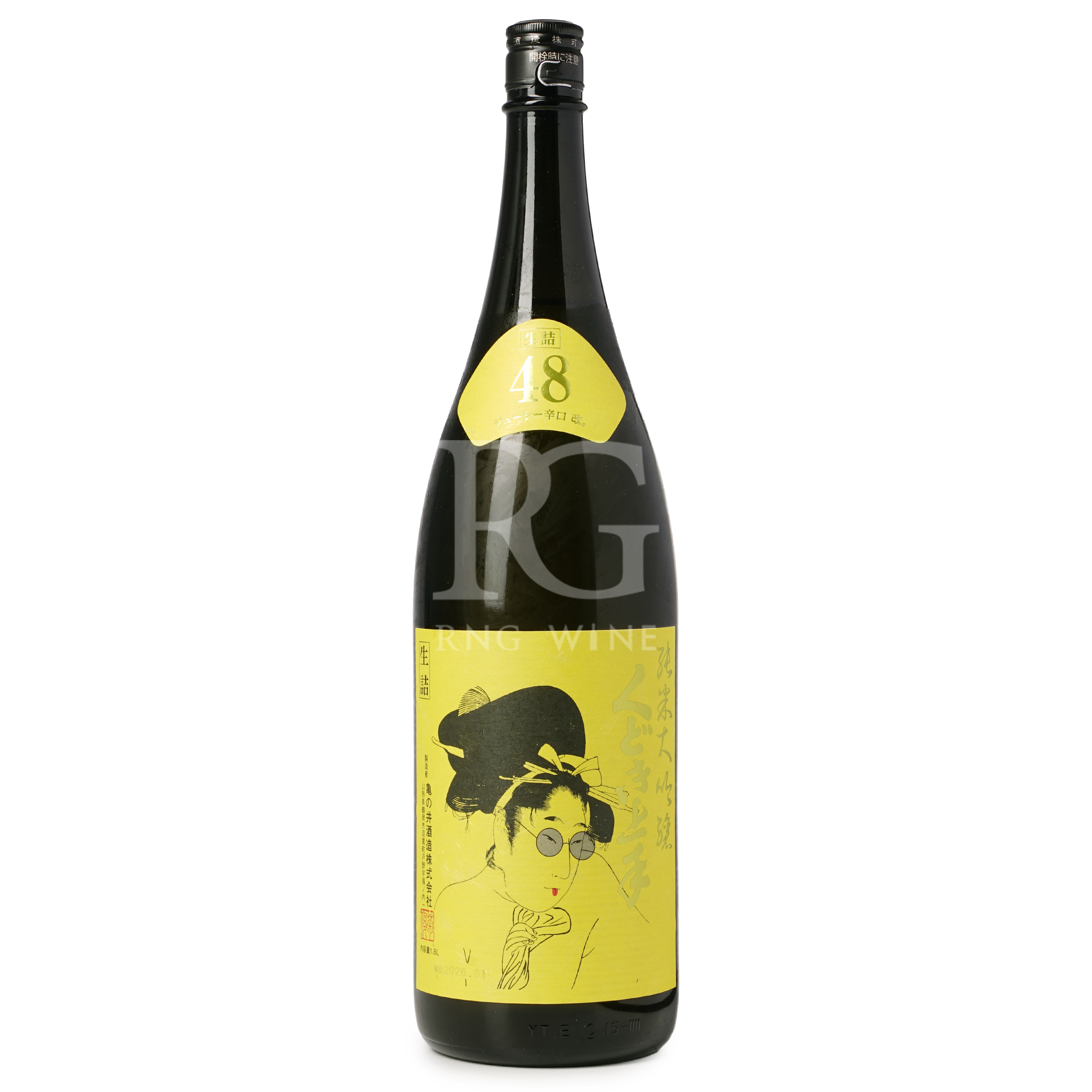 くどき上手 Jr.  ジューシー (Juicy) 辛口 純米大吟醸 (1800ml)