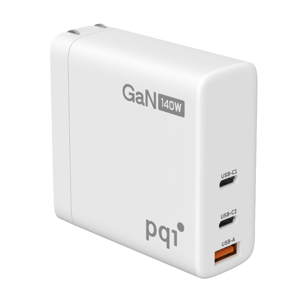 〔PDC140W〕140W 2C1A 充電器｜三孔 2 USB-C+ 1 USB-A、140W PD極速快充 (附贈140W快充充電線，可支援PD3.1快充)