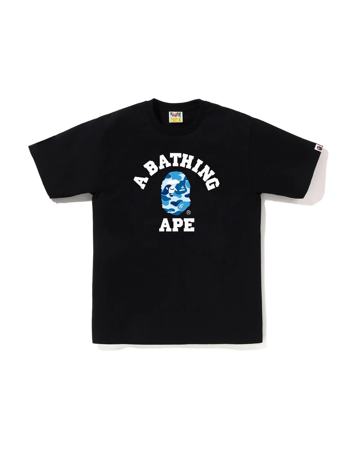 【日本限時連線代購】Bape Abc Camo College Tee 學院經典 迷彩猿人短踢 六色