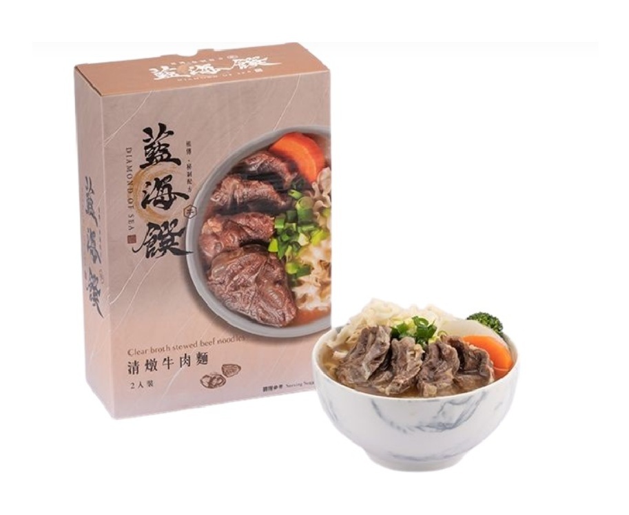 藍海饌   清燉牛肉麵  2包/盒