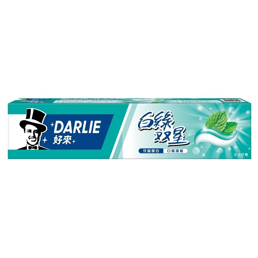 【DARLIE 好來】白綠雙星牙膏140g(新舊包裝隨機出貨)
