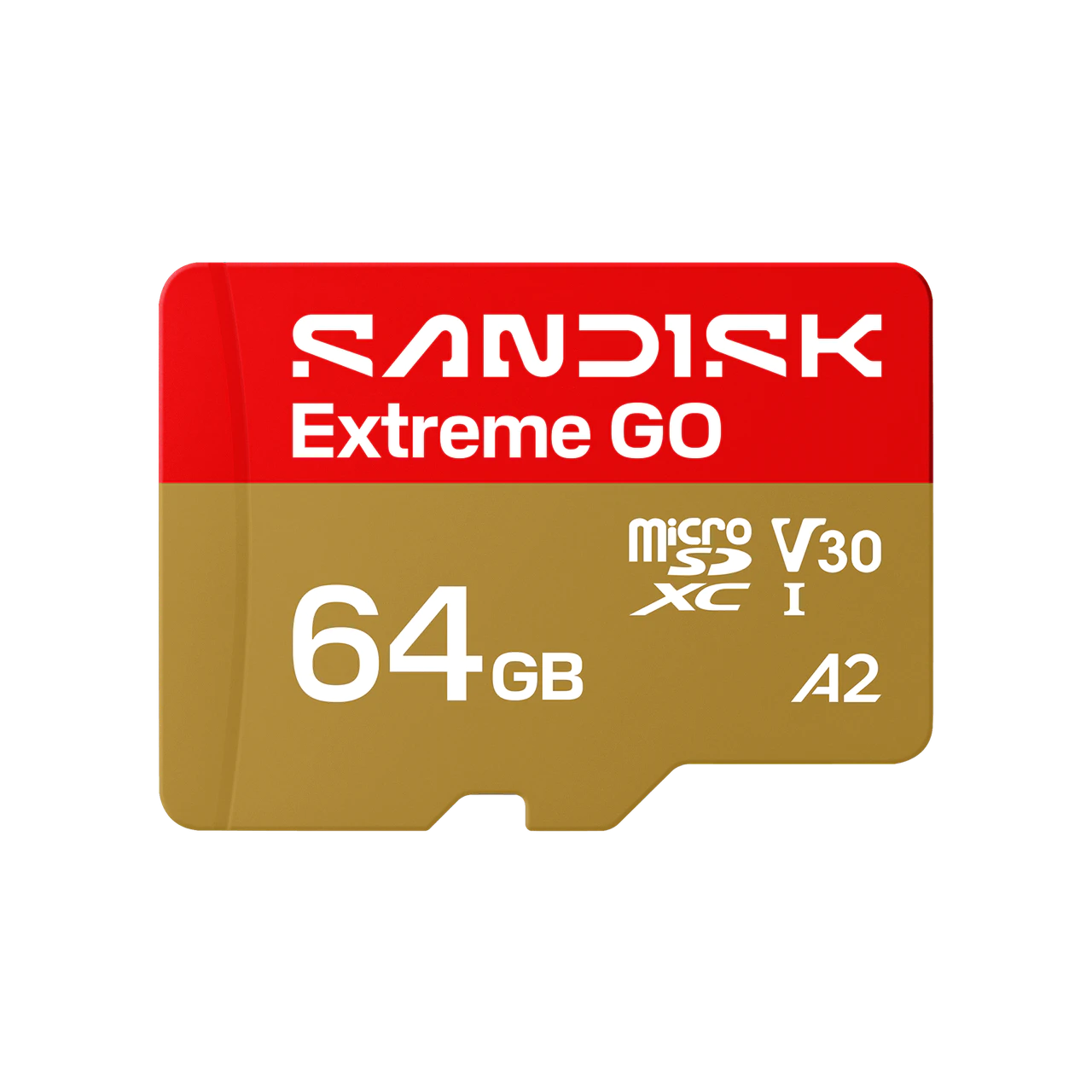 SanDisk Extreme GO microSD™ UHS‑I 高速記憶卡（U3／V30／A2）