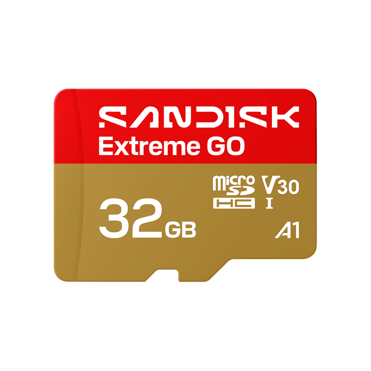SanDisk Extreme GO microSD™ UHS‑I 高速記憶卡（U3／V30／A2）