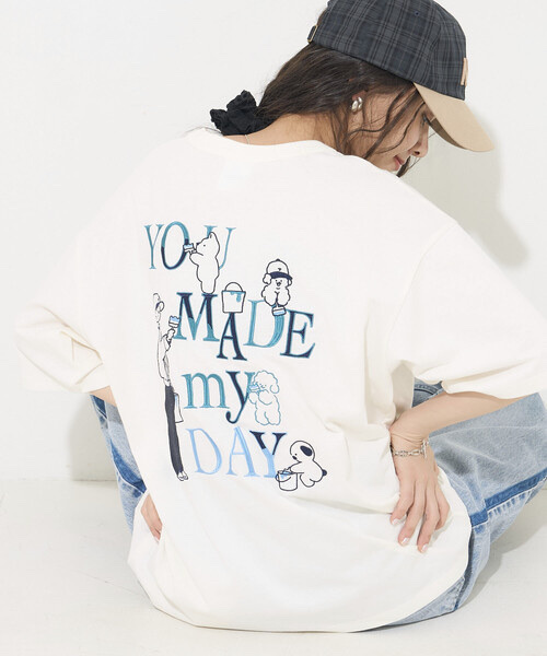Tombonia / YOU MADE MY DAY TEE