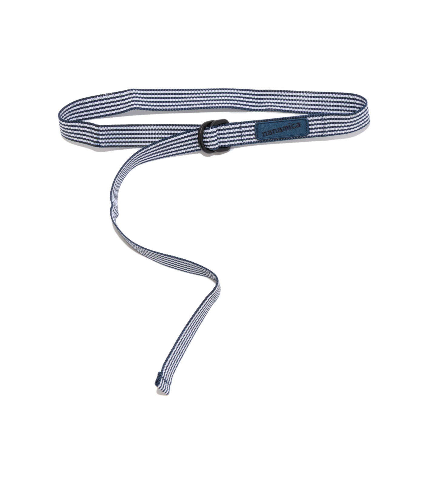 nanamica STRIPE TECH BELT - NAVY