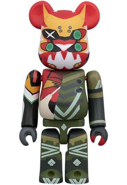 BE@RBRICK 「新世紀福音戰士：3.0+1.0 三次」新世紀福音戰士新 EVA-02 Alpha & Evangelion EVA-08 Beta 簡易戰鬥配置 2 套